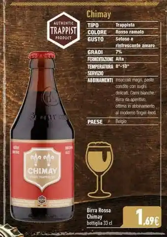 C+C Italmarket Chimay Birra offerta