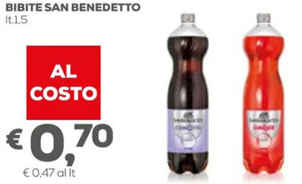 Pan San Benedetto Bibite lt.1.5 offerta