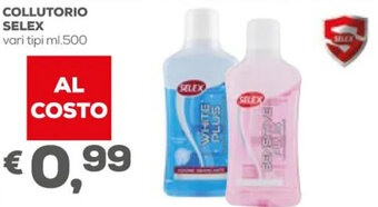 Pan Selex Collutorio Vari Tipi ml.500 offerta