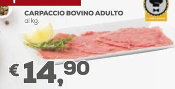 Pan Carpaccio Bovino Adulto offerta