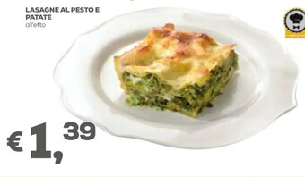 Pan Lasagne Al Pesto E Patate offerta