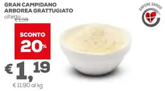 Gran Campidano Arborea Grattugiato