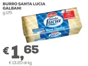 Pan Santa Lucia Galbani Burro g.125 offerta