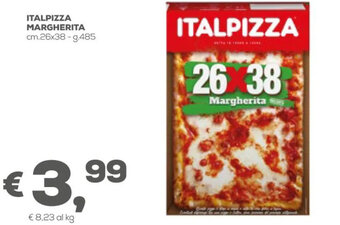 Pan Italpizza Margherita cm.26x38 - g.485 offerta
