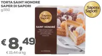 Pan Saper di Sapori Torta Saint Honore g.550 offerta