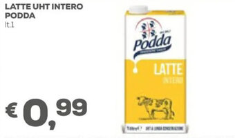 Pan Podda Latte UHT Intero Lt.1 offerta