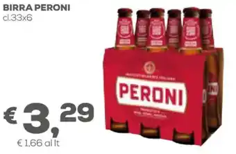 Pan Peroni Birra cl.33x6 offerta