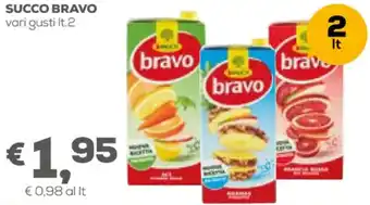 Pan Bravo Succo Vari Gusti Lt.2 offerta