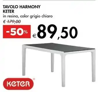 Bennet Keter Tavolo Harmony offerta