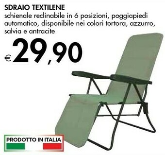 Bennet Sdraio Textilene offerta