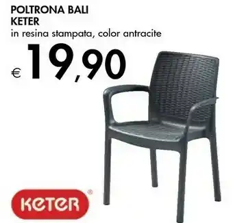 Bennet Keter Poltrona Bali offerta