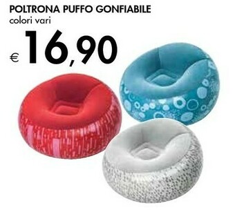 Bennet Poltrona Puffo Gonfiabile offerta