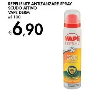 Bennet Vape Derm Repellente Antizanzare Spray Scudo Attivvo offerta