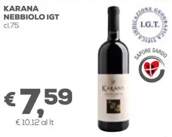 Karana Nebbiolo IGT cl.75