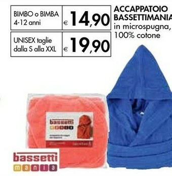 Bennet Bassetti Accappatoio Unisex offerta