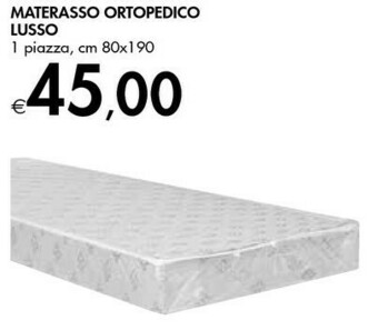 Bennet Lusso Materasso Ortopedico offerta