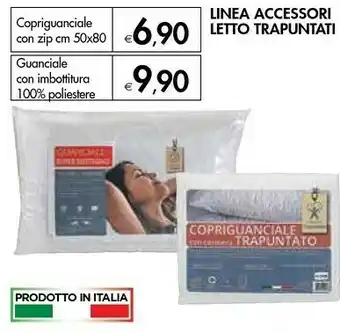Bennet Linea Accessori Letto Trapuntati Guanciale Con Imbottitura offerta