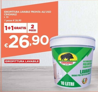 Bennet Cinghiale Idropittura Lavabile Pronta All'uso offerta