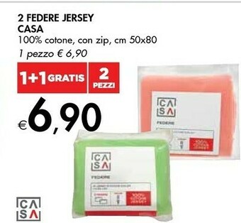 Bennet Casa 2 Federe Jersey offerta