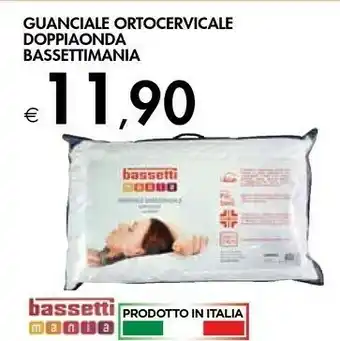 Bennet Bassetti Guanciale Ortocervicale Doppiaonda offerta