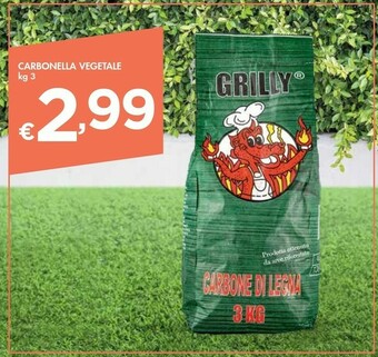 Bennet Grilly Carbonella Vegetale offerta