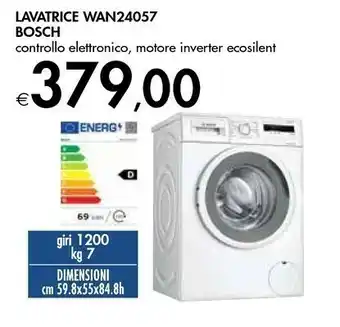 Bennet Bosch Lavatrice WAN24057 offerta