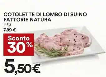 Coop Fattorie Natura Bistecche di maiale offerta