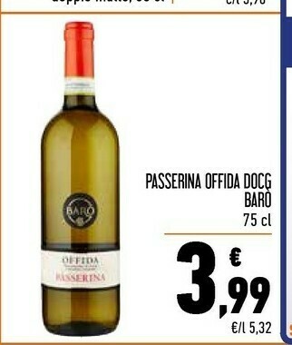 Conad Baro Passerina Offida Docg offerta