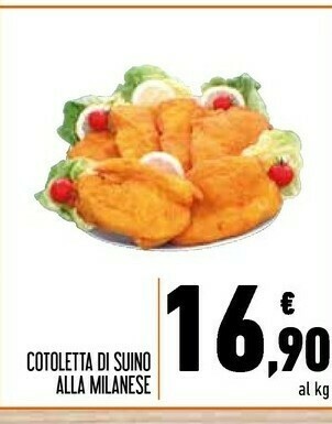 Conad Cotoletta Di Suino Alla Milanese offerta
