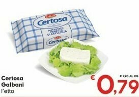Despar Galbani Certosa offerta