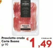 Despar Corte buona Prosciutto crudo offerta