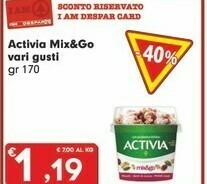 Despar Activia Activia offerta