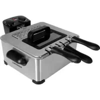 Happy Casa Dictrolux - friggitrice in acciaio inox 4 litri - 2000 watt offerta