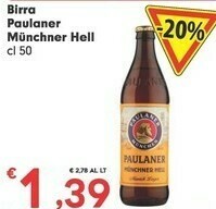 Despar Paulaner Birra offerta
