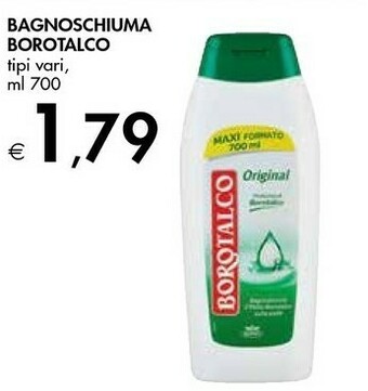 Bennet Borotalco Bagnoschiuma offerta