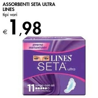 Bennet Lines Assorbenti Seta Ultra offerta