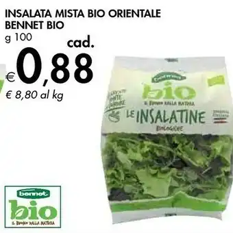 Bennet Bennet Insalata Mista Bio Orientale offerta