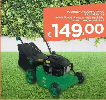 Bennet Bravo&Facile Tosaerba A Scoppio 79 CC offerta