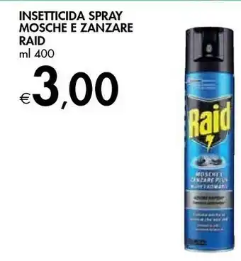 Bennet Raid Insetticida Spray Mosche E Zanzare offerta