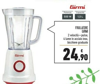 Conad Superstore Girmi Frullatore offerta