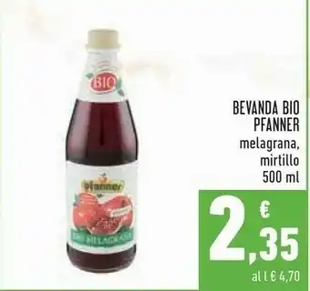 Conad City Pfanner Bevanda Bio offerta