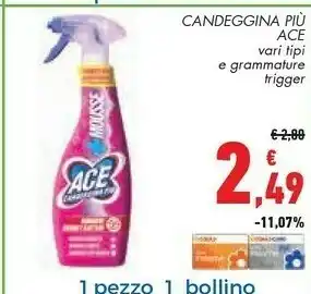 Conad City Ace Candeggina Piu Trigger offerta