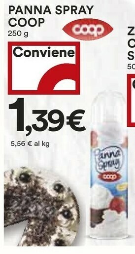 Coop Coop - Panna Spray 250 G(ml) offerta