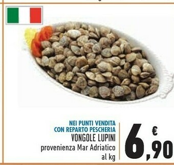 Conad Vongole Lupini offerta