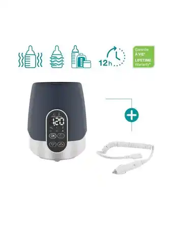 Prenatal Nutrismart scaldabiberon digitale casa auto (bagnomaria/vapore) offerta