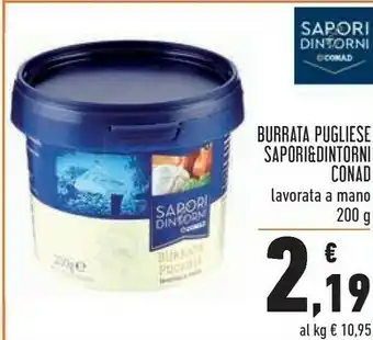 Conad Sapori Burrata Pugliese offerta