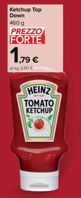 Carrefour Market Ketchup top down 460 g offerta