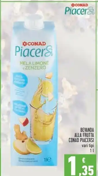 Conad Conad Bevanda Alla Frutta Piacersi offerta