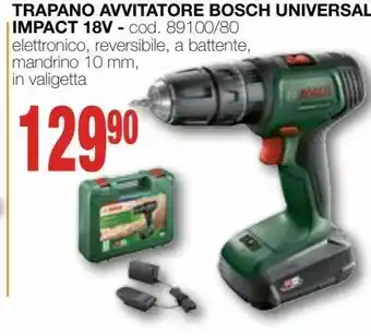 Mondo Brico Trapano avviatore bosch universal impact 18v offerta