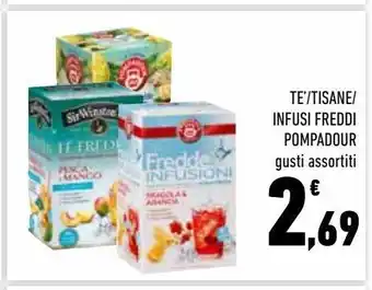 Tè/ tisane/ infusi freddi pompadour